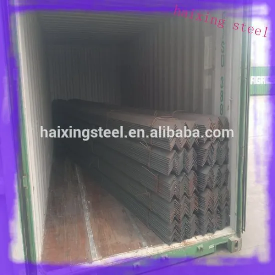 Q235B hot rolled steel angle bar/equal angle bar