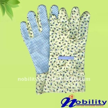 Mini PVC Dots100% Cotton Garden Glove