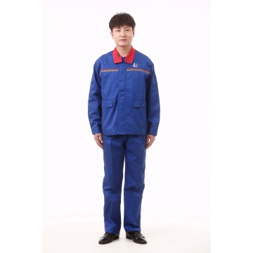 Speziales Design weit verbreitete blaue antistatische Arbeit Uniform