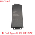 Industrial -grade 10 Port USB 3.0 Hub