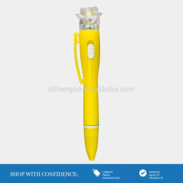 lovely led ball pen flashlight for child
