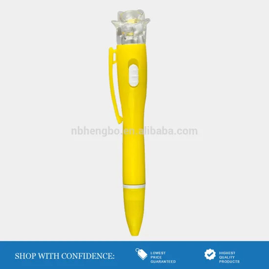 lovely led ball pen flashlight for child