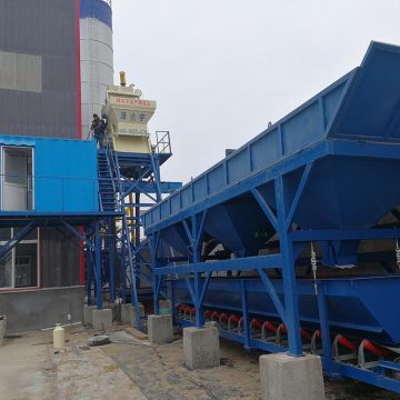 Hot sale advanced 25m3/h small concrete batching plant