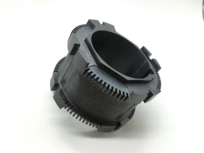 Silicon Nitride Ceramic Roller Black Ceramics wheel machining