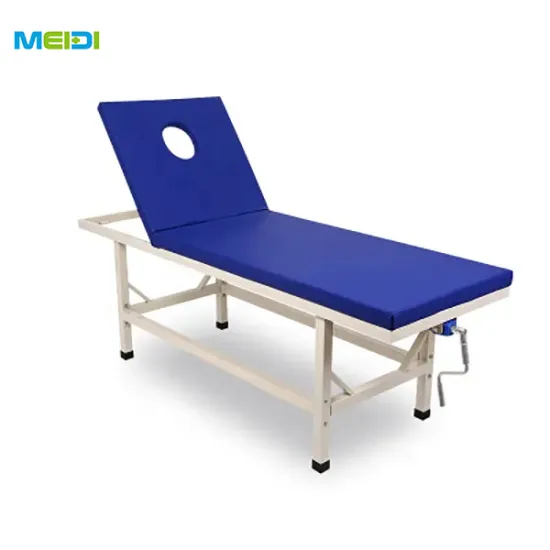 Stainless Steel Medical One Crank Patient Examination bed