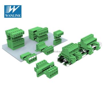 Green Phoenix Connector Contact 3.5mm 3.81mm 5.0mm 5.08mm Terminal Block