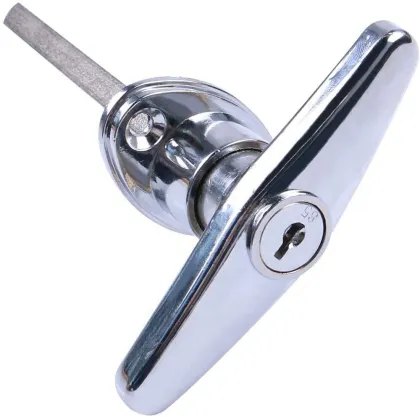 T-Handle Lock for Garage Door Security