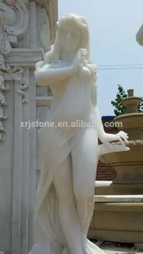 Brass Lady Statue Yard Art Super Hero Figures