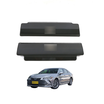 OEM Automotive Stainless Steel Carbon Fiber Interior Accessories for Toyota Avalon 2021 Seat Anti-Kick Decorative Panel
