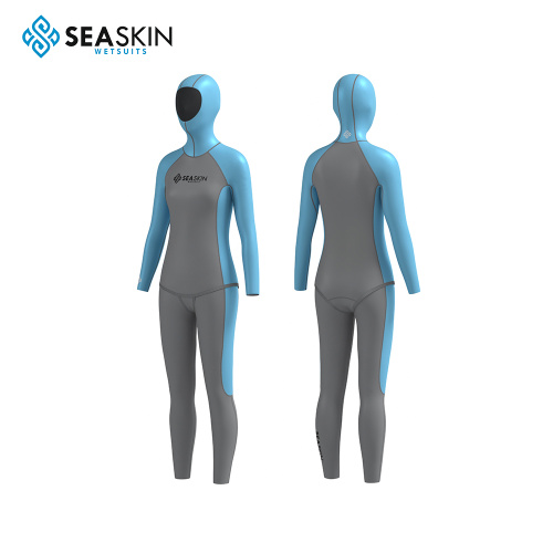 Seaskin Zipper Free Custom Color Diving Spearfishing Wetsuit
