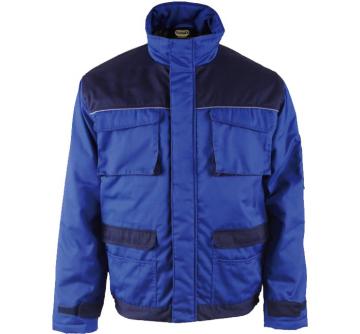 65% polyester 35% cotton Royal blue Winter Jacket