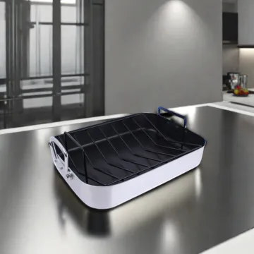 Wholesale baking pan Cookware Nonstick Roaster Pan for kitchen Restaurant cooking