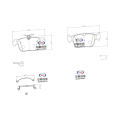 Pads bireega danbe ee Volkswagen Golf