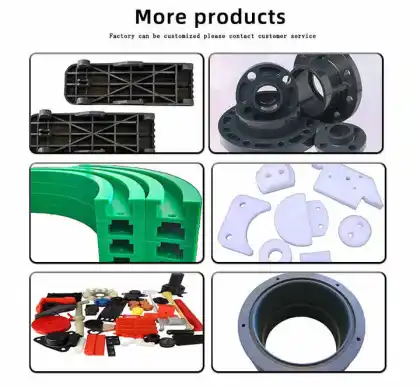 Custom building plastic parts