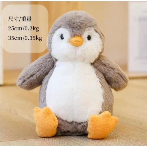 Brinquedo de bebê pinguim de pelúcia