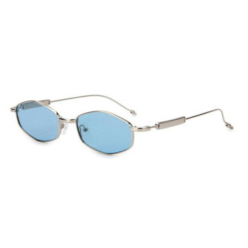 Wholesale Geometric Polygon Bold Fashion Metal Polarized Sunglasses