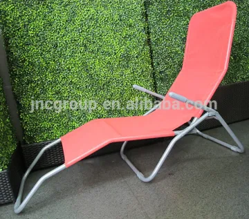 Luxury seat feeling folding reclining beach chair