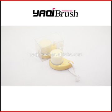 Facial Cleanser Exfoliate Brush Facial Skin Care Tool, pore cleaner (Wooden handle)