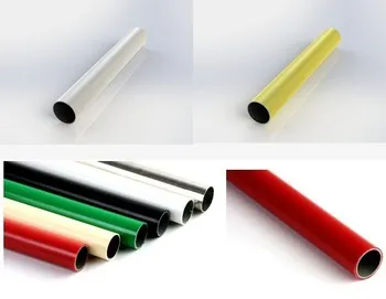 plastic PE coated steel pipe/lean tube
