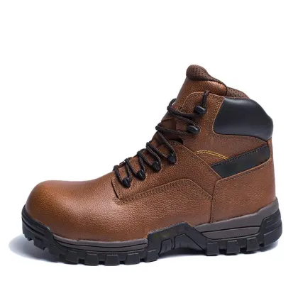 Men's Leather Safety Work Boots