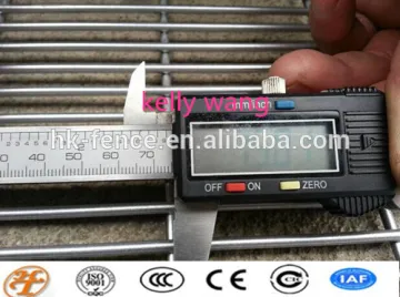Galvanized or power coated no climb fencing