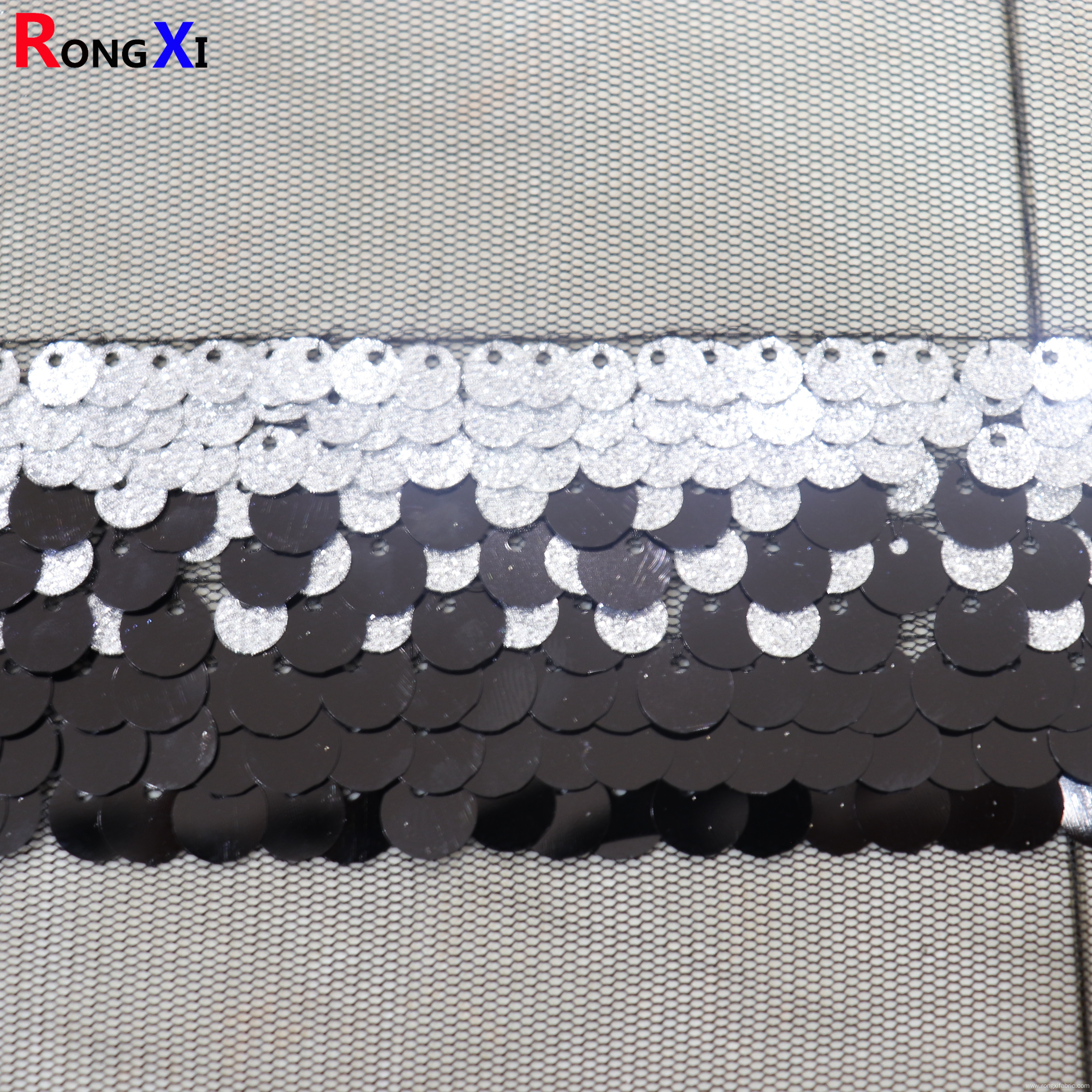 Hot Selling Rhinestone Sequin Fabric With Low Price