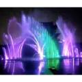 Large music dry spray fountain