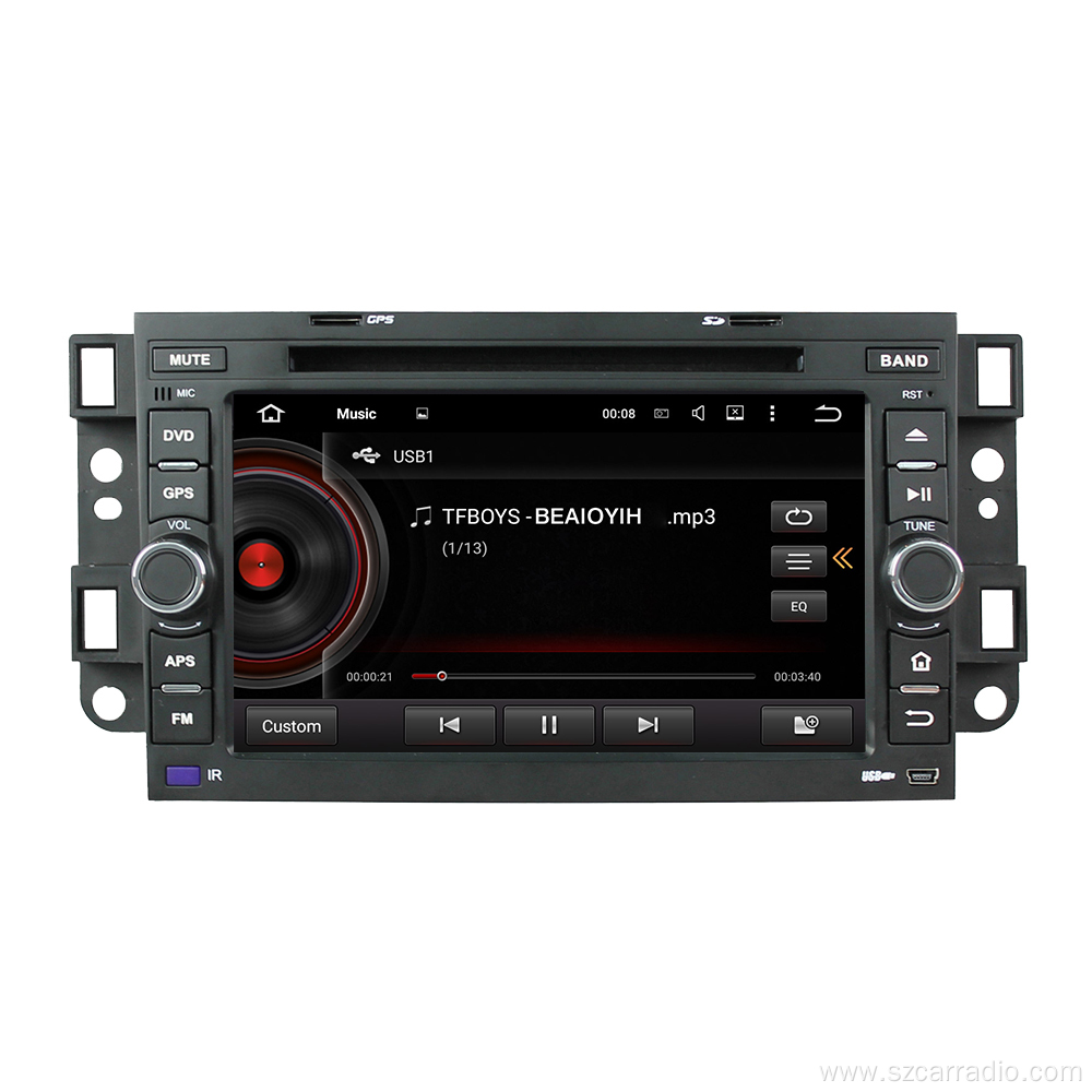 car auto multimedia dvd player for Captiva