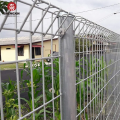 Steel rolltop triangle bending welded wire mesh fence