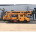 4x2 single row boom high platform work truck