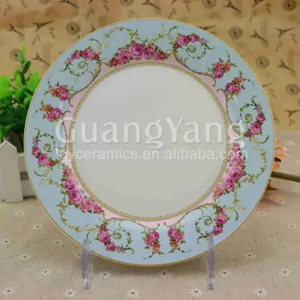 Brilliant Quality Porcelain Wholesale Bone China Dinner Plates