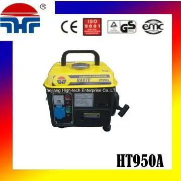 Economical and practical small size 650-850w gasoline engine generator