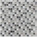 Cracked glass mix marble mosaic tile