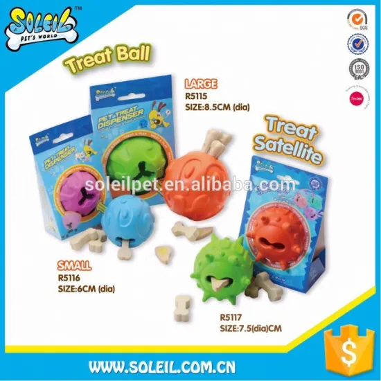 Funny Various Colors Non Toxic Tough Rubber Cute Dog Toy