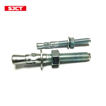 Wedge Anchor Carbon Steel Expansion Wedge Anchor Bolt Zinc Plated Factory