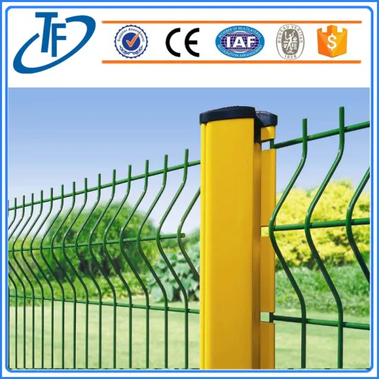 Pvc coated 4mm wire mesh fence