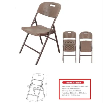 Adjustable Folding Rattan Office Beach Dining Chairs and Bamboo Table for Comfort