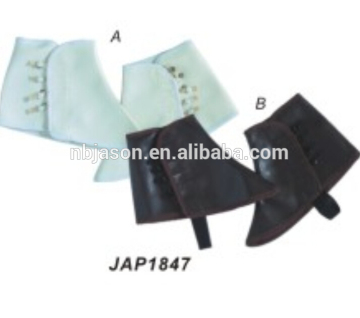 leather shoe covers