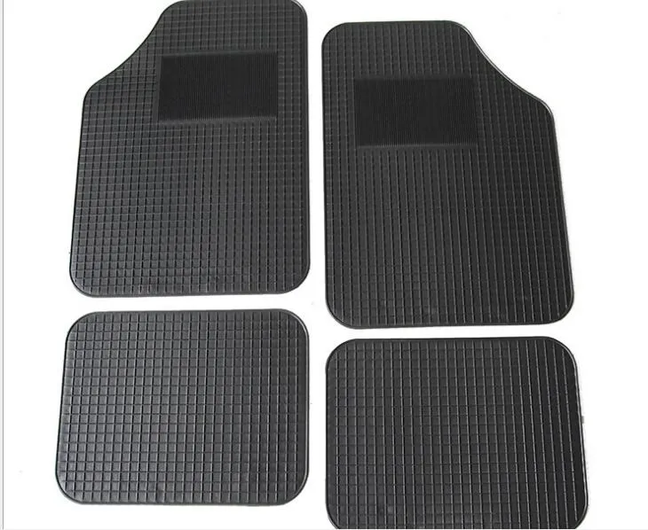 4pcs/set tappetini per pavimenti per auto universali in PVC per tappetino SUV