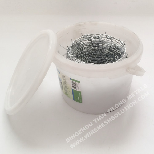 14 Gauge Hot Dipped Galvanized Barbed Wire Fence