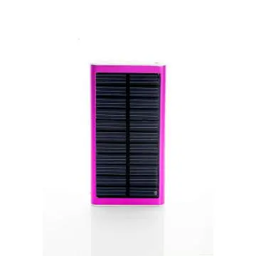 For Blackberry Iphone samsung Solar powerbank Charger 2600MAH