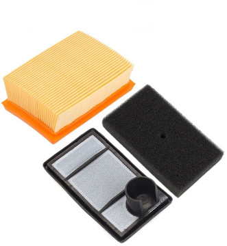 High-Quality Air Filter Set for Stihl TS400 Models: 4223-140-1800, 4223-141-0300, and 4223-141-0600
