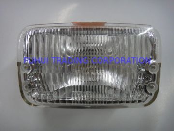 Waterproof High Power Halogen Motorcycle Headlight Motorcycle Spare Parts