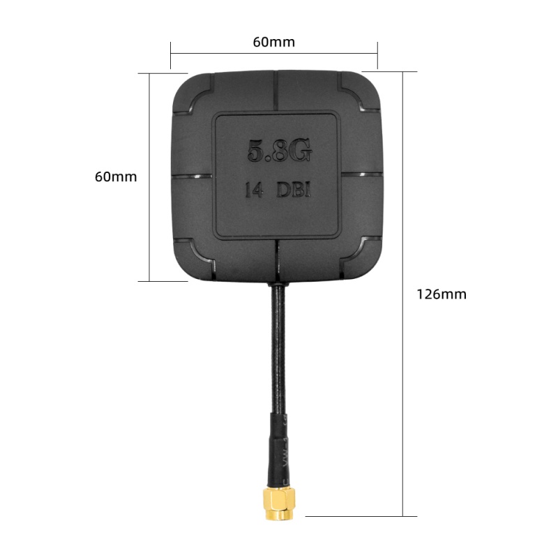 5.8G High Gain drone Panel FPV Antenna 8