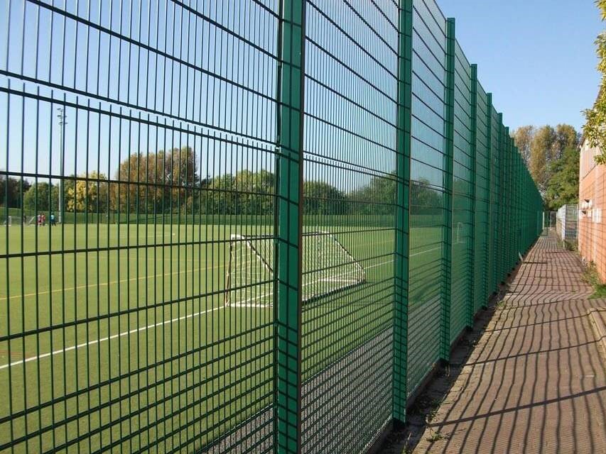 double wire panel fence5