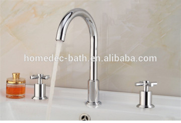 Modren design 2 handles basin faucet with low price