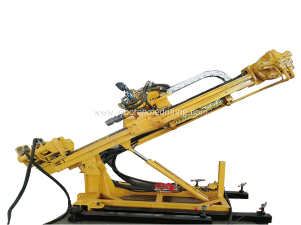 75KW Engine/Motor Water-air Hydraulic Crawler Anchoring Rig