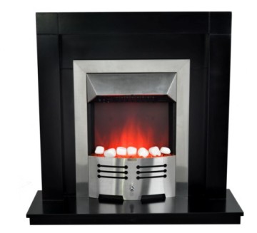 2015 NEW design overheating protected electric fireplace insert with patented LED flame