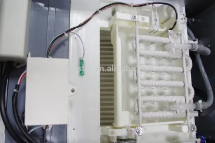 portable bullet type ice maker soaking water type