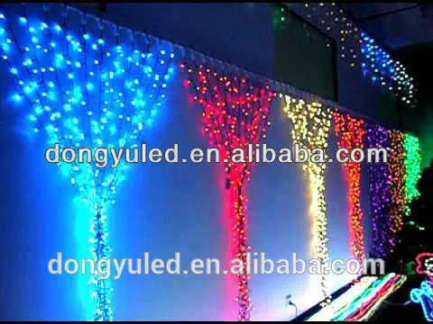 hot sales new christmas products cheap decorative LED curtain light decorative string curtain lights for indoor and outdoor use